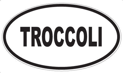 TROCCOLI - Oval Magnet