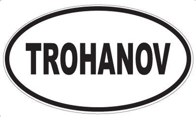 TROHANOV - Oval Magnet