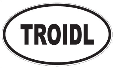 TROIDL - Oval Magnet