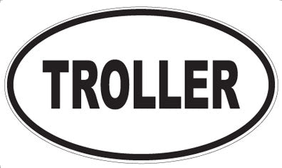 TROLLER - Oval Magnet