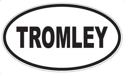 TROMLEY - Oval Magnet