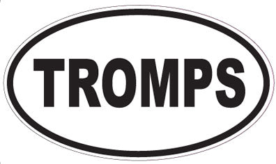 TROMPS - Oval Sticker