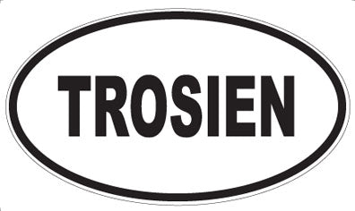 TROSIEN - Oval Magnet