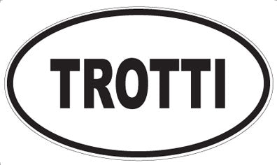 TROTTI - Oval Magnet