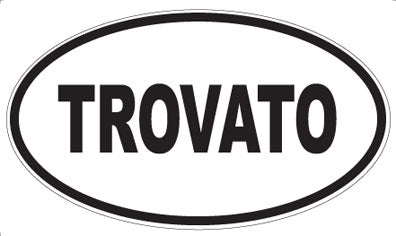 TROVATO - Oval Magnet