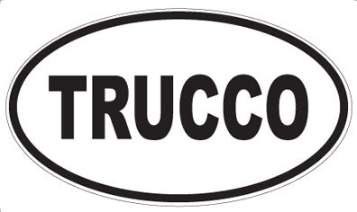 TRUCCO - Oval Magnet