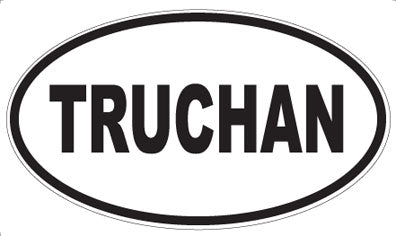 TRUCHAN - Oval Magnet