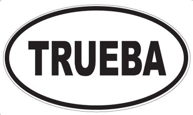 TRUEBA - Oval Magnet