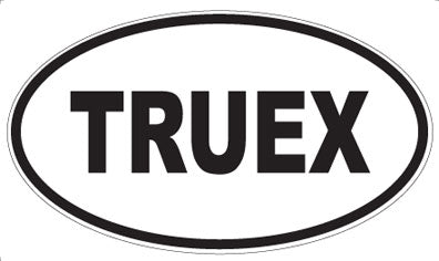 TRUEX - Oval Magnet