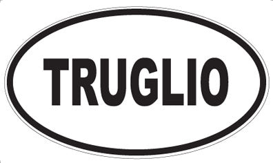 TRUGLIO - Oval Magnet