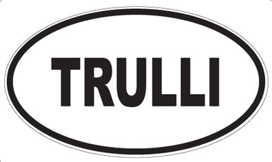 TRULLI - Oval Magnet