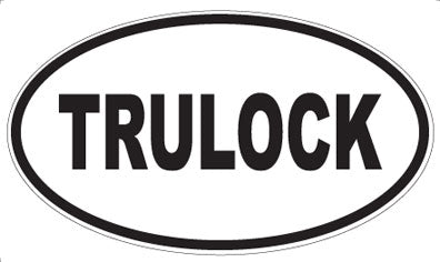 TRULOCK - Oval Sticker