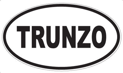 TRUNZO - Oval Magnet