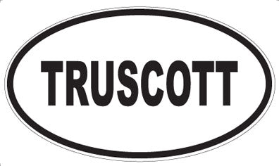 TRUSCOTT - Oval Magnet