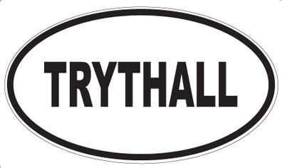 TRYTHALL - Oval Magnet