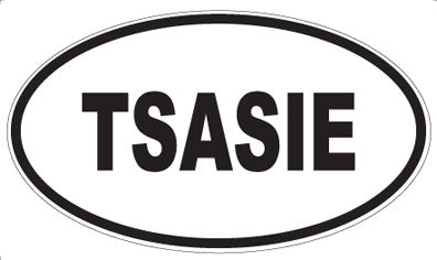 TSASIE - Oval Magnet