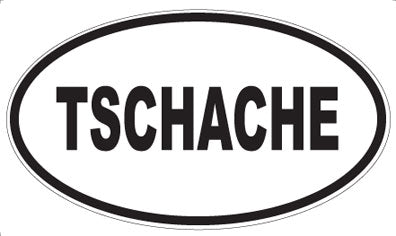 TSCHACHE - Oval Magnet