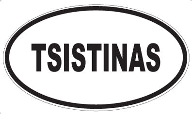 TSISTINAS - Oval Magnet