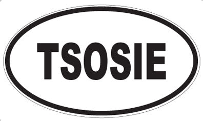TSOSIE - Oval Magnet