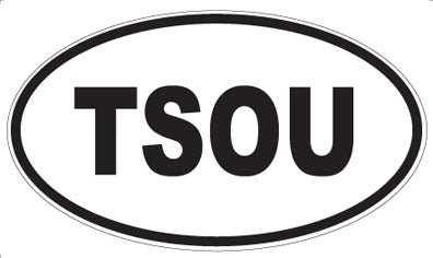 TSOU - Oval Magnet