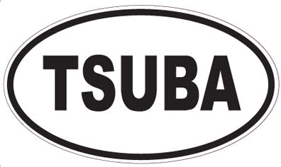 TSUBA - Oval Sticker