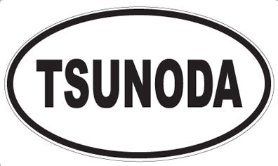 TSUNODA - Oval Magnet