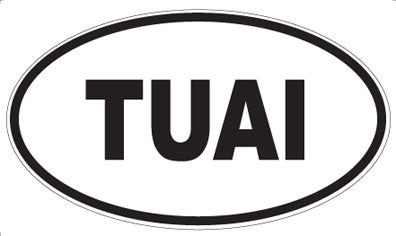 TUAI - Oval Magnet
