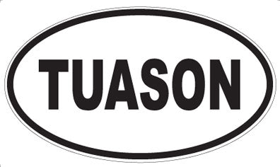 TUASON - Oval Sticker