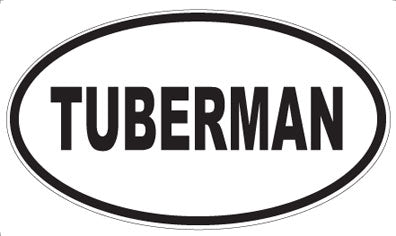 TUBERMAN - Oval Magnet