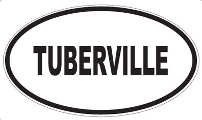 TUBERVILLE - Oval Magnet