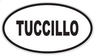 TUCCILLO - Oval Magnet