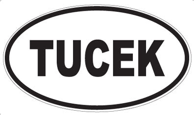 TUCEK - Oval Magnet