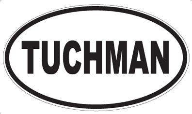 TUCHMAN - Oval Sticker