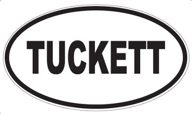 TUCKETT - Oval Magnet