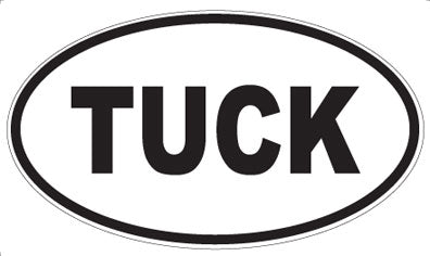 TUCK - Oval Magnet