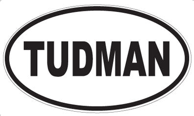 TUDMAN - Oval Magnet