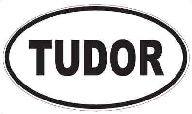 TUDOR - Oval Magnet