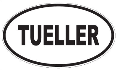 TUELLER - Oval Magnet