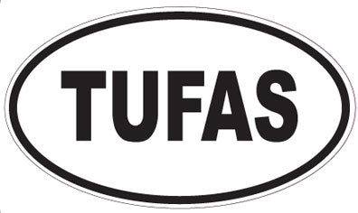 TUFAS - Oval Magnet