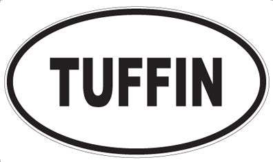 TUFFIN - Oval Magnet
