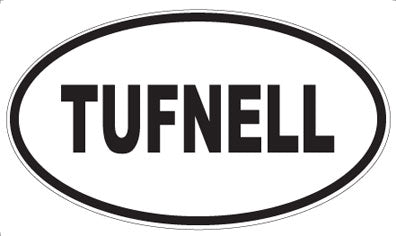 TUFNELL - Oval Magnet