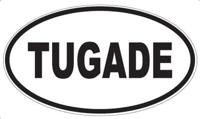 TUGADE - Oval Magnet