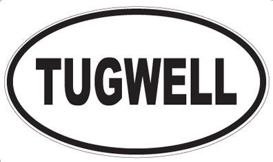 TUGWELL - Oval Magnet