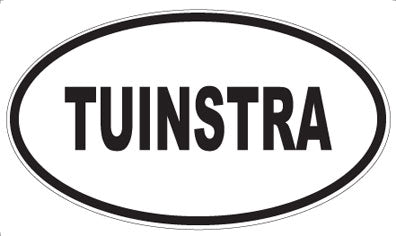 TUINSTRA - Oval Magnet