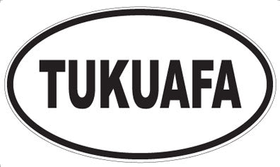 TUKUAFA - Oval Magnet