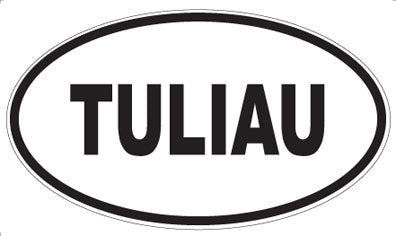 TULIAU - Oval Magnet