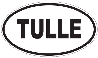 TULLE - Oval Magnet