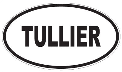 TULLIER - Oval Magnet