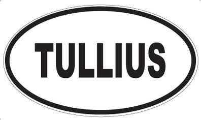 TULLIUS - Oval Magnet
