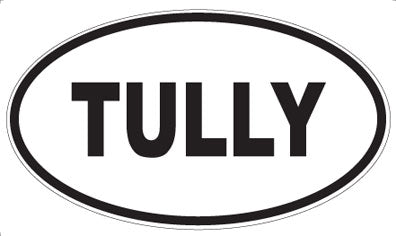 TULLY - Oval Sticker